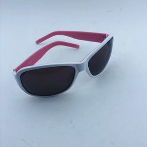 Lacoste White/Pink Sunglasses